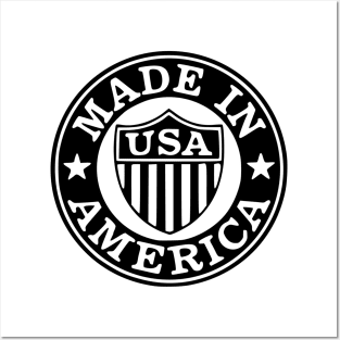 made in america graphic Posters and Art